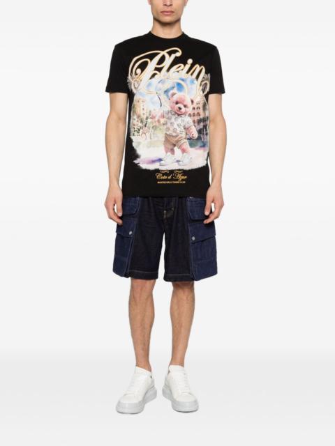 PHILIPP PLEIN teddy-print T-shirt