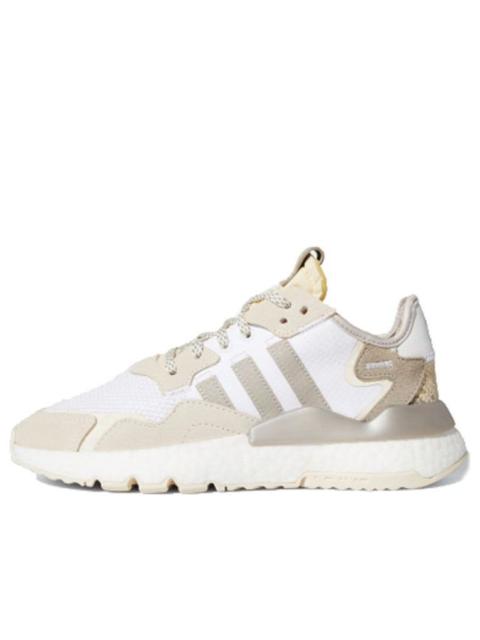 (WMNS) adidas originals Nite Jogger 'White Brown' FV3881