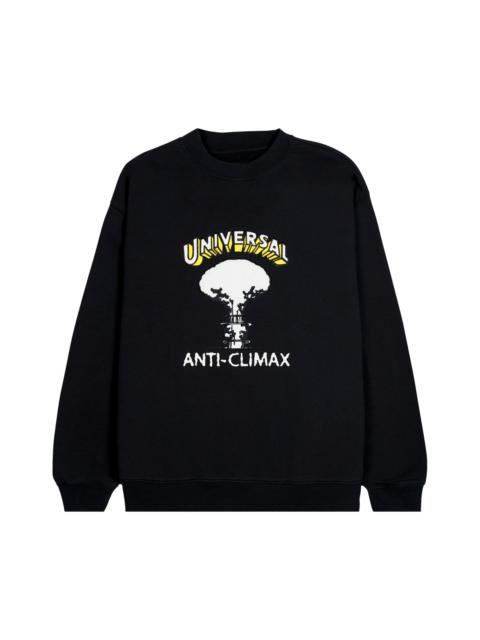 BRAIN DEAD Brain Dead Universal Anti-Climax Crewneck Sweatshirt 'Washed Black'