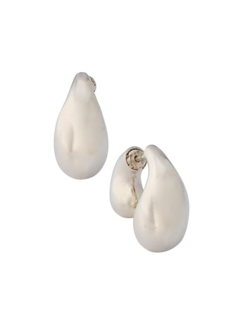 Bottega Veneta Women's Sterling Silver Double-Sided Drop Earrings - Silver