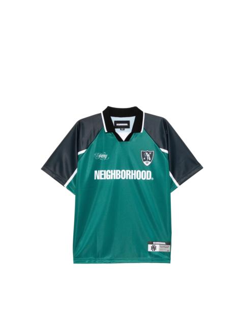 NEIGHBORHOOD LOGO-PRINT T-SHIRT