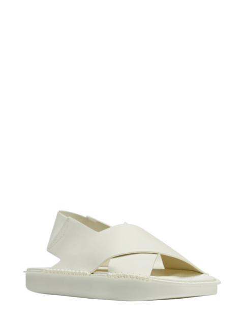 Y-3 Slingback Sandal in Cream White/Cream White