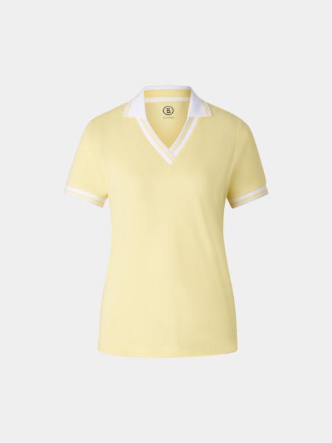 BOGNER Jula functional short-sleeved top in Yellow