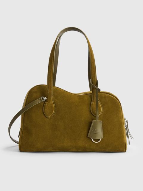 ATP ATELIER Noale Muschio Suede Top handle bag