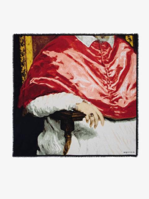 Alexander McQueen Printed Shawl