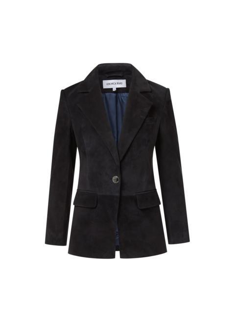 VERONICA BEARD HEALY SUEDE DICKEY JACKET