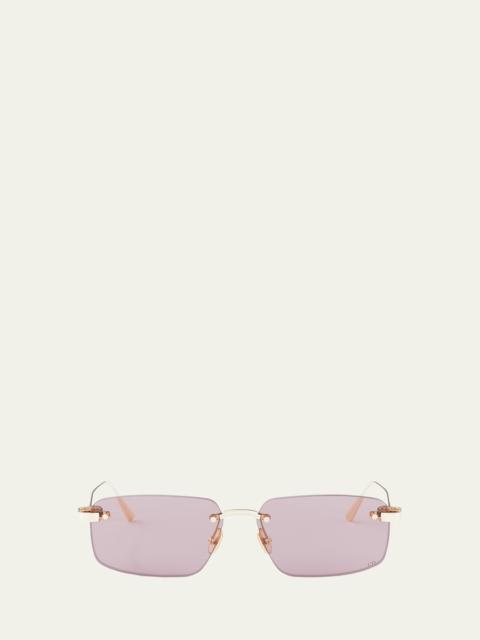 Dior CDior S4U Rimless Square Sunglasses