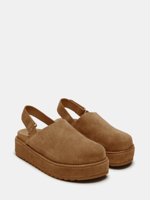 STEVE MADDEN MELLOW COGNAC SUEDE