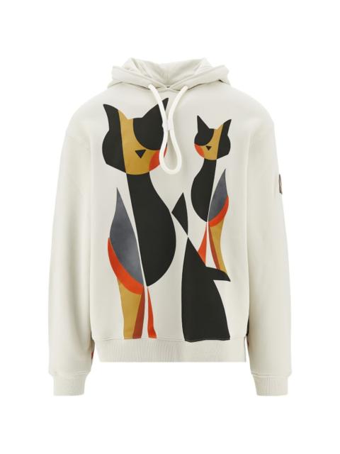 EMPORIO ARMANI printed hoodie