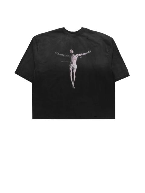 WILLY CHAVARRIA Willy Chavarria Tarantula Buffalo Tee Black