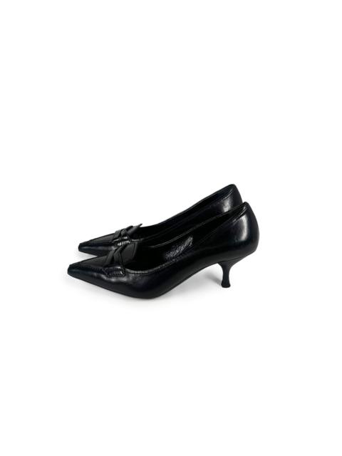 NORMA KAMALI PRADA LOAFER KITTEN HEEL