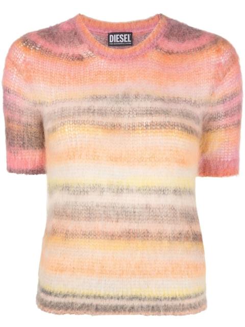 Diesel M-Icaela short-sleeve knitted jumper