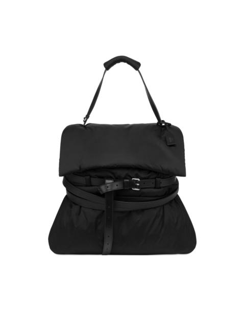 Moschino quilted belted shoulder bag