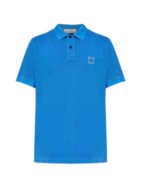 Stone Island short-sleeve polo shirt