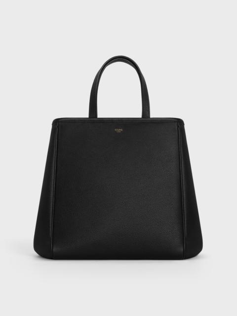 CELINE Small Folded Cabas in Grained Calfskin