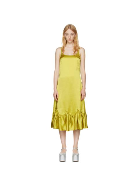 Molly Goddard Green Viscose Dress