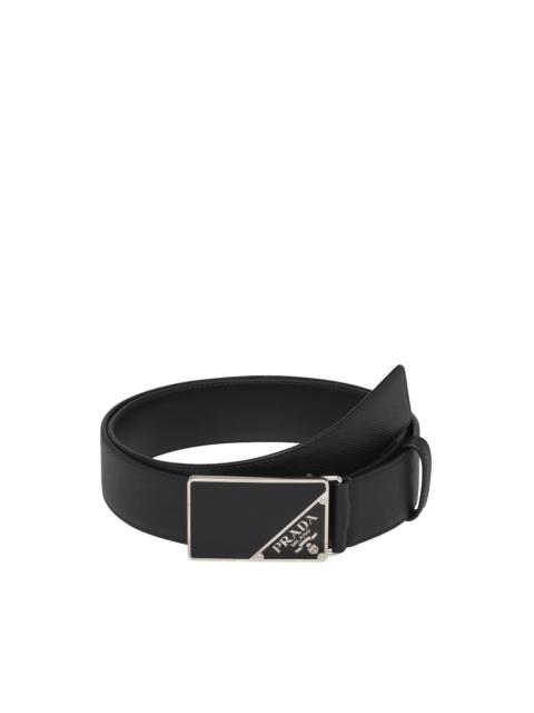 Prada Saffiano Leather Belt