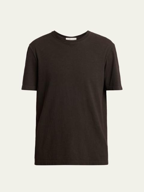 The Row Men's Luke Solid Cotton T-Shirt