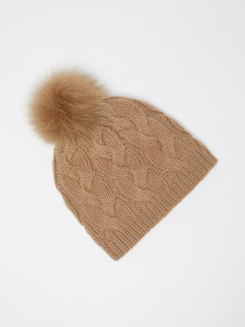 Max Mara ACQUA Cashmere beanie hat