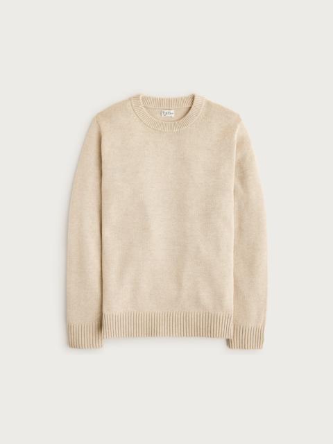 J.CREW Heritage cotton crewneck sweater