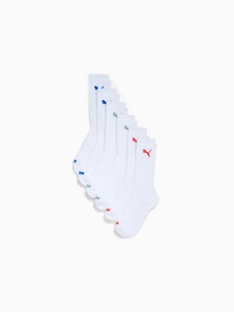 PUMA Men's Half-Terry Crew-Length Socks [3 Pairs]