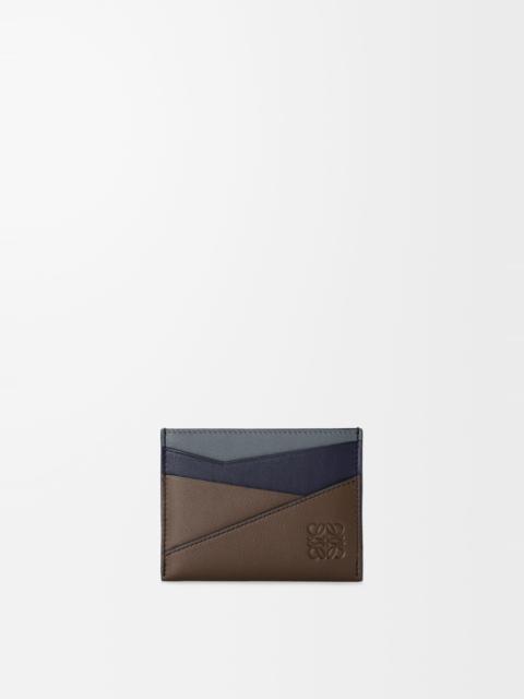 Loewe Puzzle plain cardholder in classic calfskin