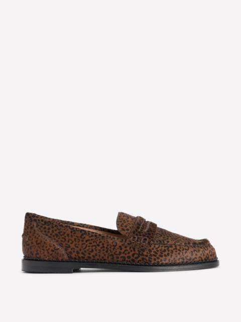 BODEN Nya Penny Loafers-Mini Leopard