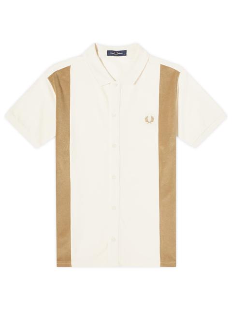 Fred Perry Fred Perry Block Stripe Button Through Polo