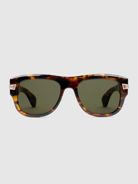 Squared frame sunglasses