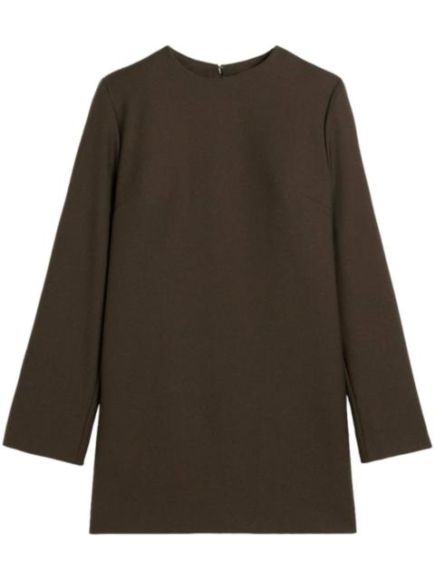 AMI Paris long sleeve wool dress