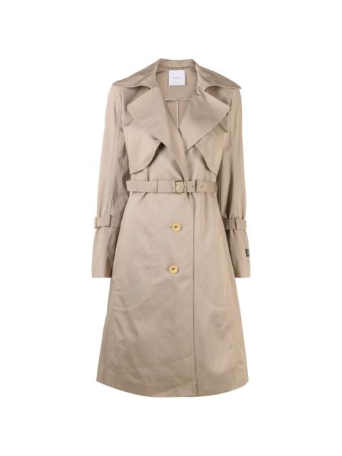 PATOU knee-length cotton trench coat