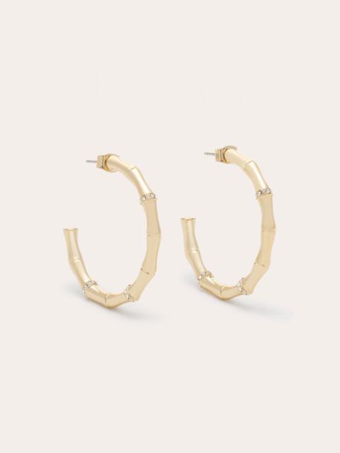 RAMY BROOK Chiara Pave Hoops
