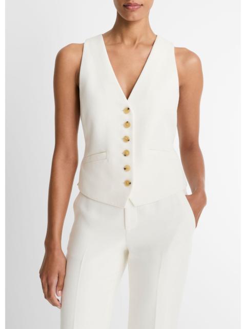 Vince Sculptural Fitted Vest