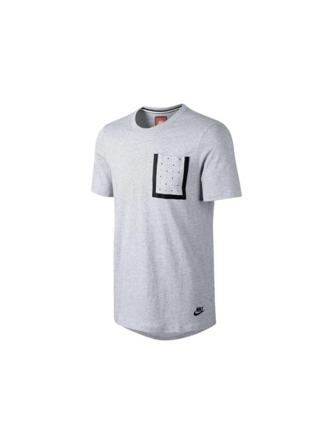 Nike Nike Bonded Pocket T-shirt Grey