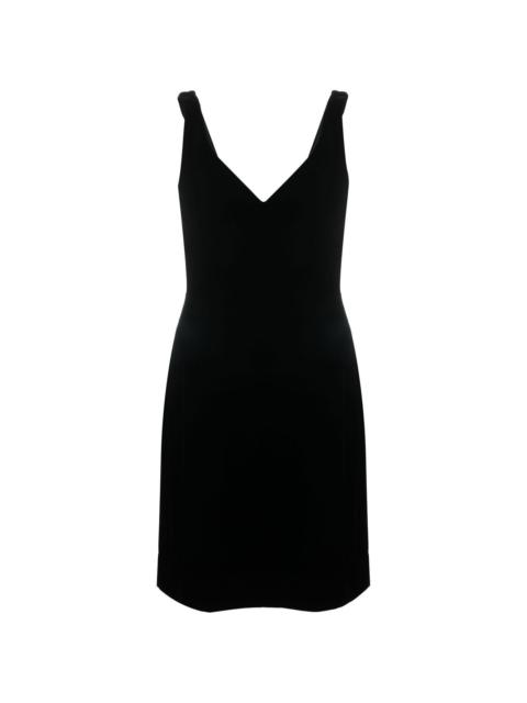 EMPORIO ARMANI V-neck sleeveless dress