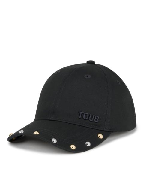 TOUS Black Cap TOUS Jewelry Studs