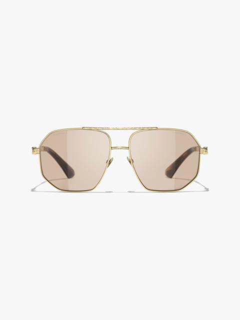 CHANEL Pilot Sunglasses