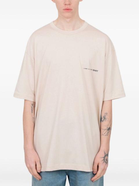 Comme des Garçons SHIRT Chuck 70 logo-print cotton T-shirt