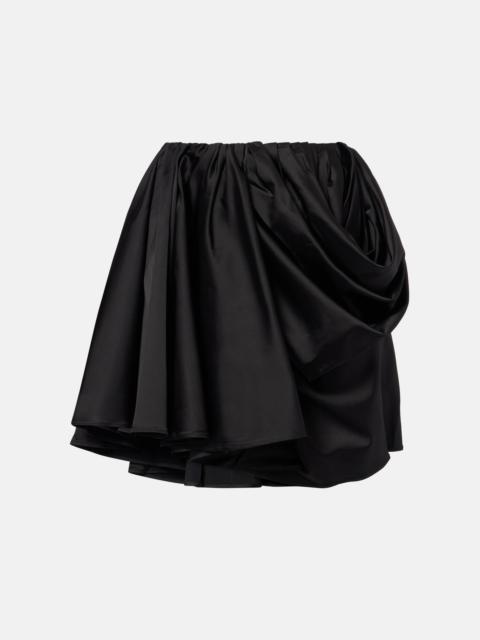 GANNI Draped miniskirt