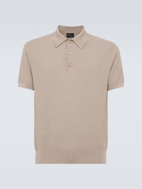Brioni short-sleeve polo shirt
