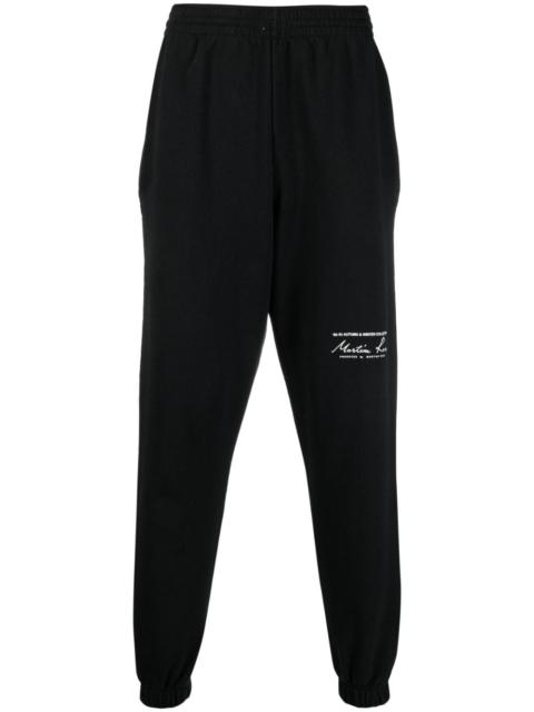 logo-print slim-fit track pants