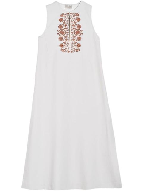 Zeus+Dione Peony silk dress