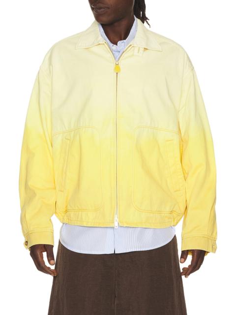 BEAMS PLUS Short Blouson Gradation Print