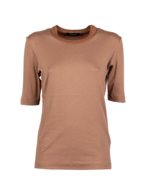 FABIANA FILIPPI crew-neck top
