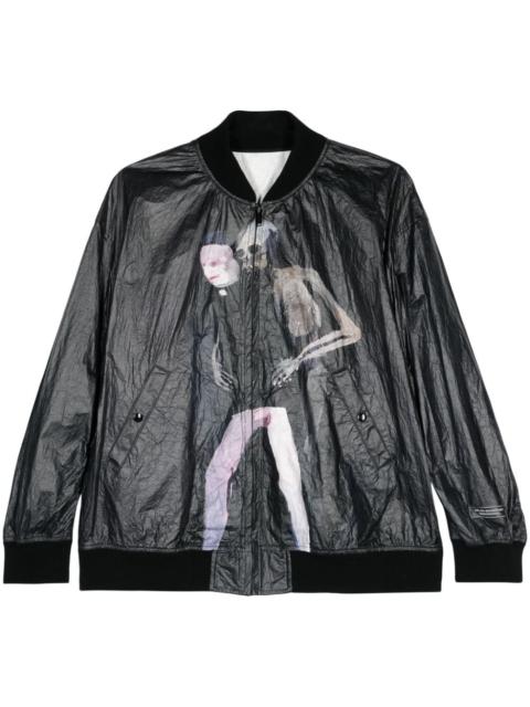UNDERCOVER graphic-print bomber jacket