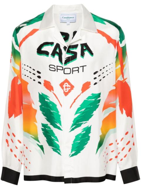 CASABLANCA Casa Moto silk shirt