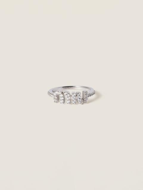 Miu Miu Crystal ring