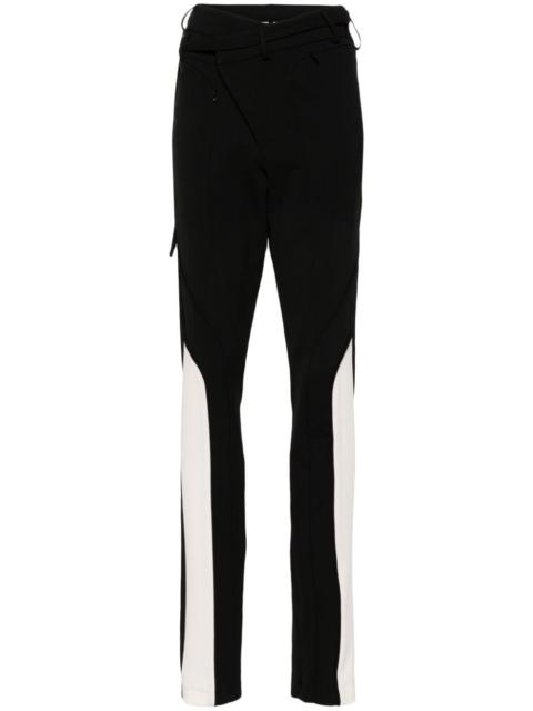 OTTOLINGER asymmetric straight-leg trousers