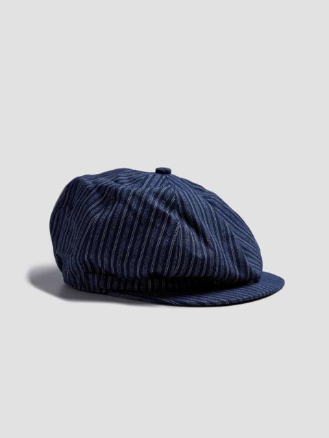 Nigel Cabourn Adjustable Costume 20's Style Casquette Navy