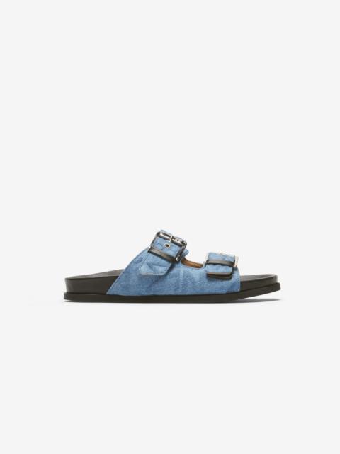N°21 LOGO-EMBOSSED SANDALS